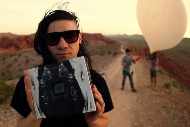 Skrillex sent a camera-equipped satellite, named after an Aphex Twin song, into space