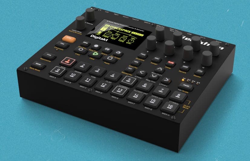 Elektron's Digitakt drum machine available for pre-order