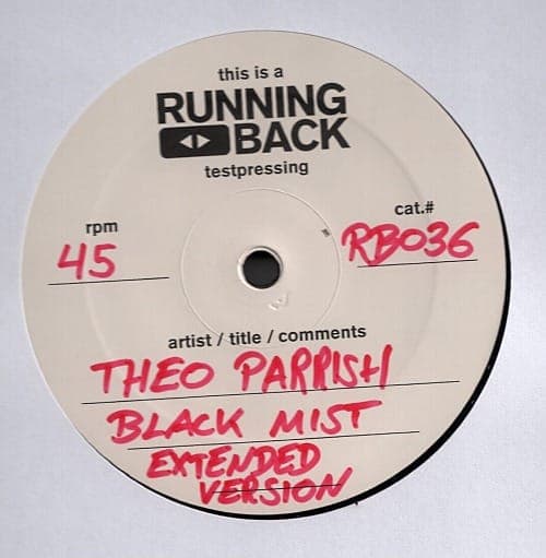 Theo Parrish announces debut EP for Running Back