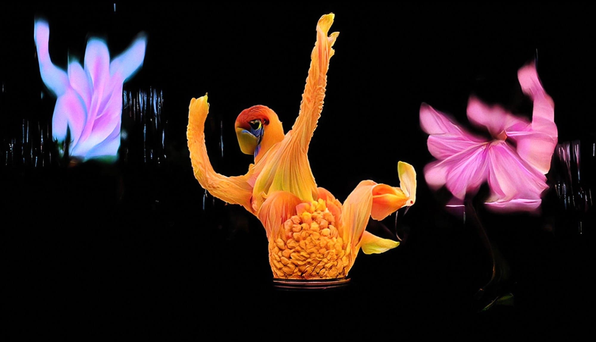 HAAi, Jon Hopkins, Akira Uchida and Tom Furse combine music, choreography and AI on Baby, We’re Ascending visual