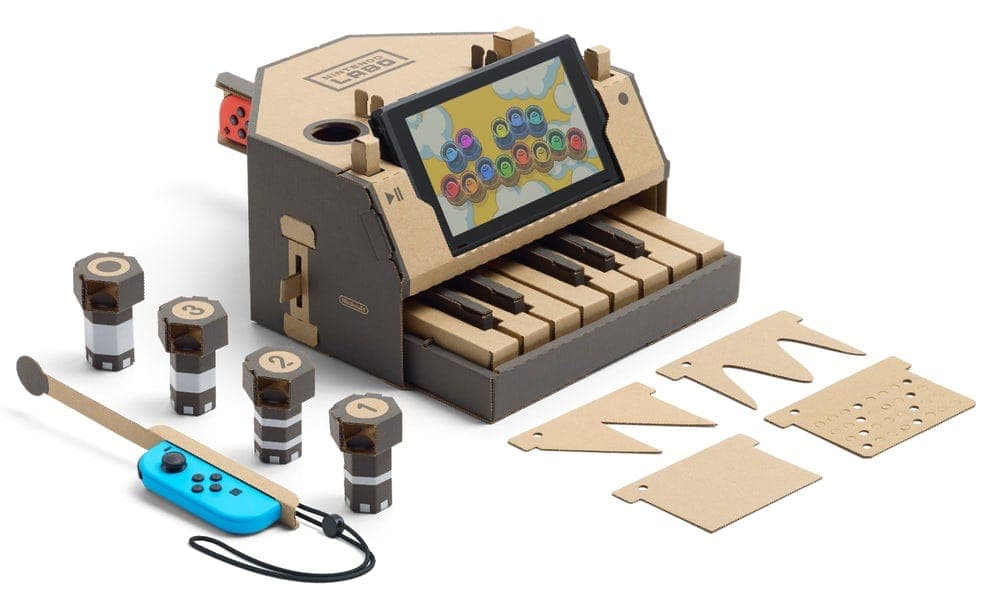 Nintendo’s cardboard piano for Switch is the most exciting gear announcement of 2018