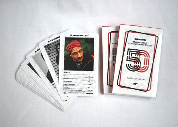 !K7 updates its DJ trading cards with DJ Koze, Nina Kraviz, Actress and more