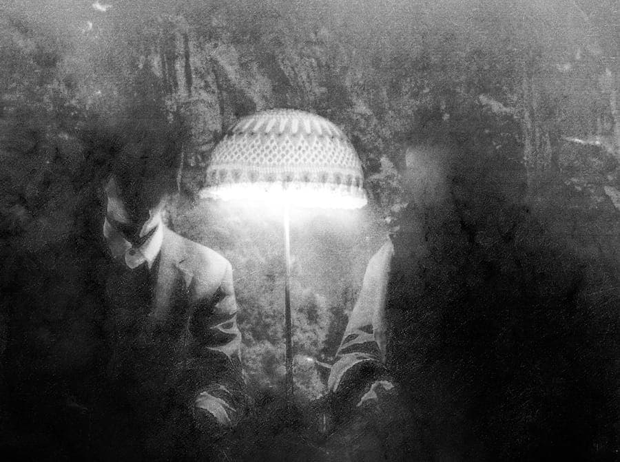 Icy drone duo Deaf Center reissue debut LP Pale Ravine with new material