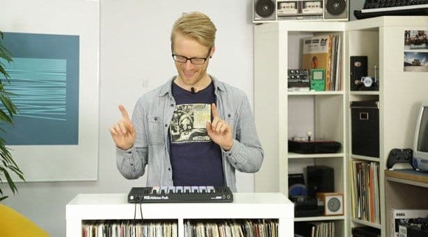 Hrdvsion has made a version of Guitar Hero for Ableton Push