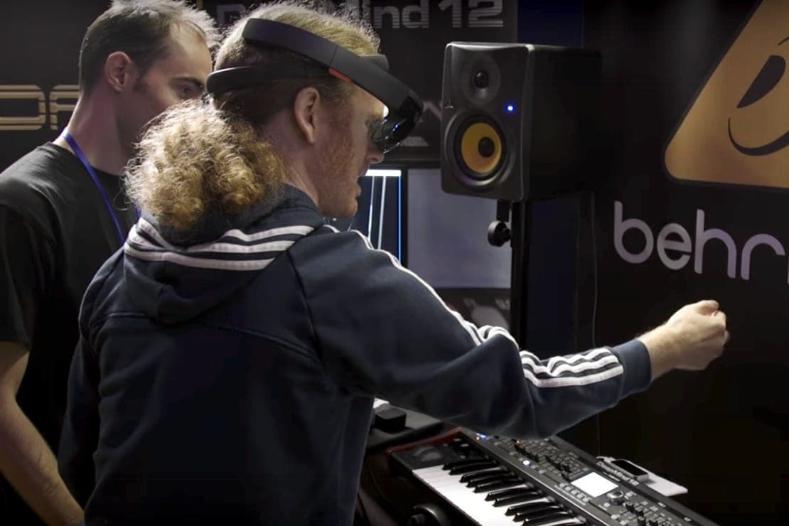 Behringer adds augmented reality interface to DeepMind 12 synthesizer