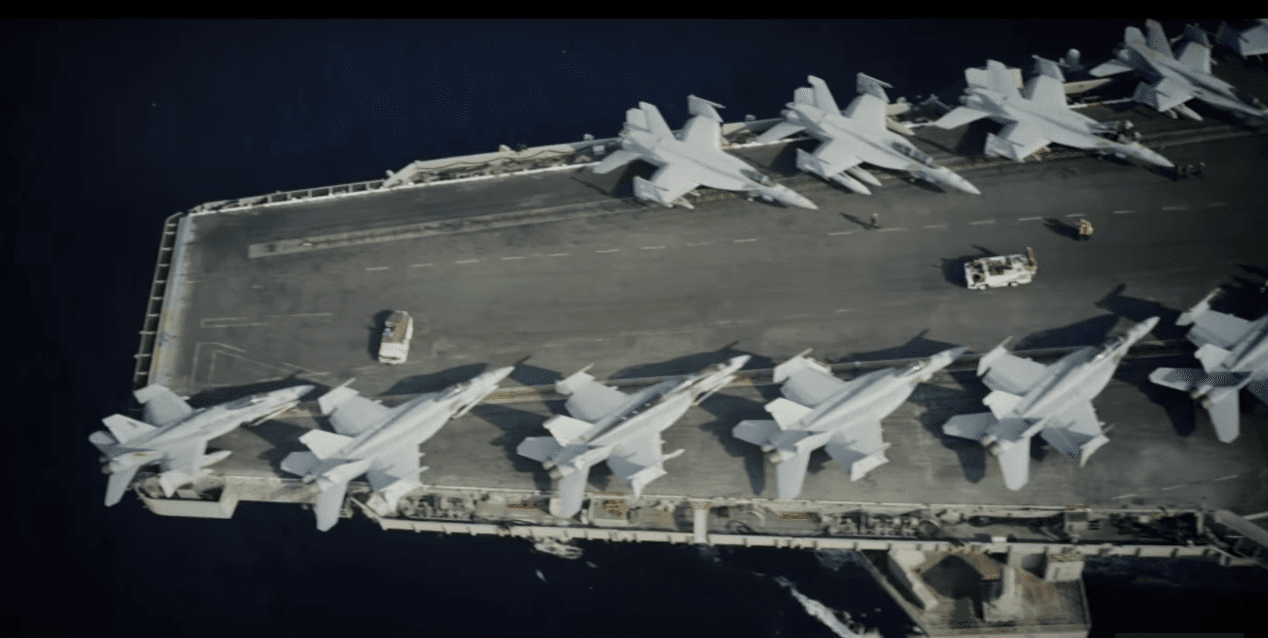 Ben Frost embeds on US aircraft carrier to score documentary – watch Bombing Isis