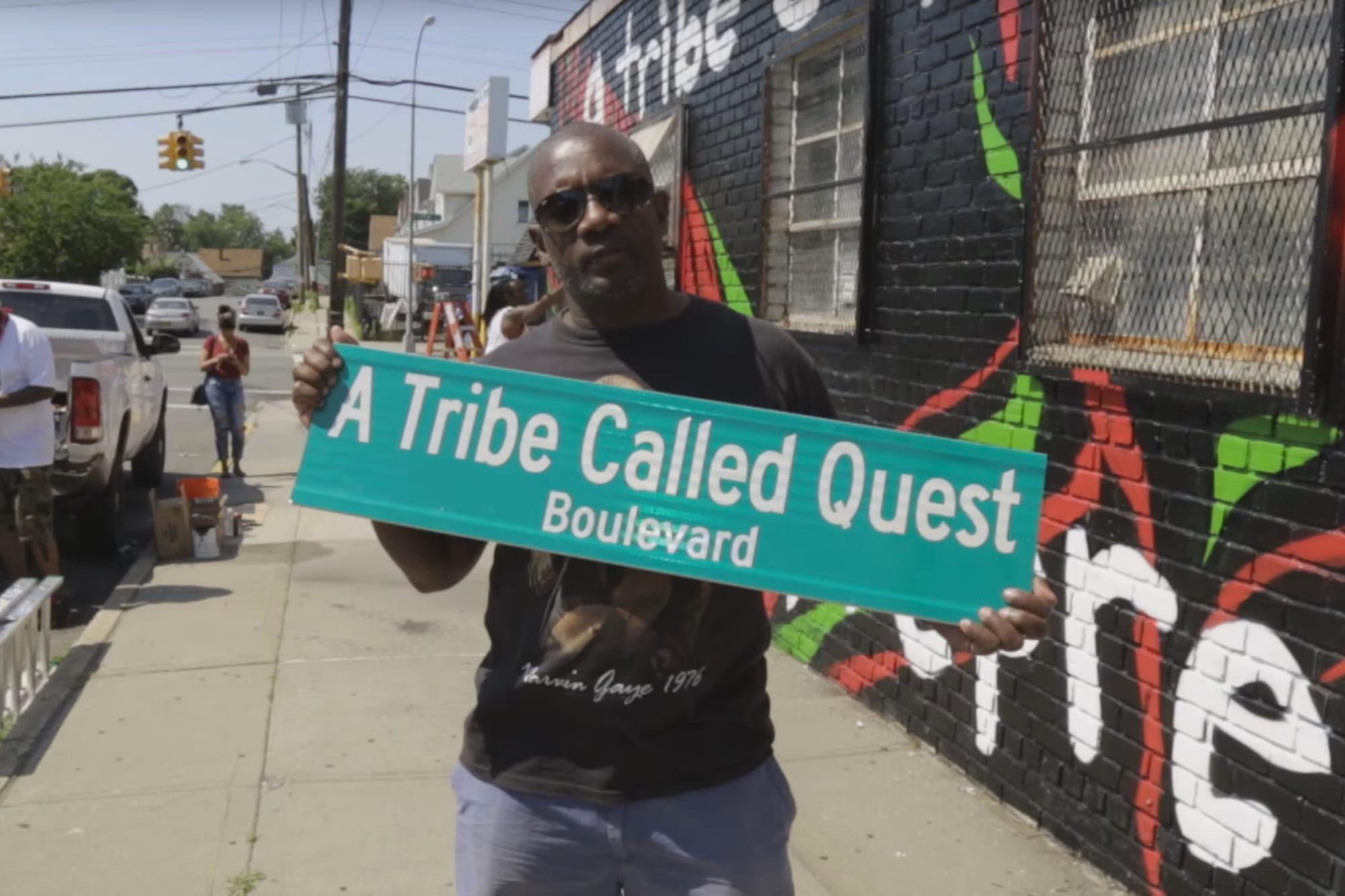 A Tribe Called Quest share documentary on ‘Check The Rhime’ mural