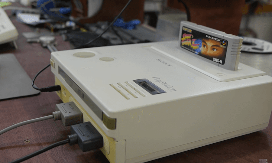 The mythical lost '90s console the Nintendo Playstation is real and you can watch one in action