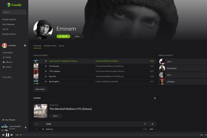 YouTube content is powering an army of $38 Spotify clones