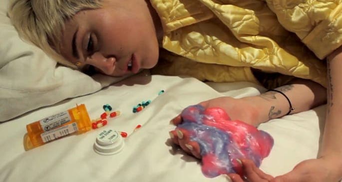 Watch Miley Cyrus, Wayne Coyne and Moby experiment in NSFW psychedelic vid