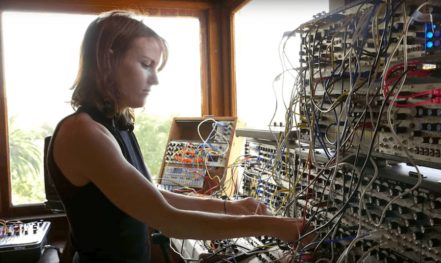 Modular synthesists collide on Kaitlyn Aurelia Smith's remix of The Field's 'Reflecting Lights'