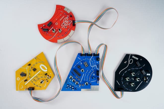 These puzzle-like synth modules sound as weird as they look