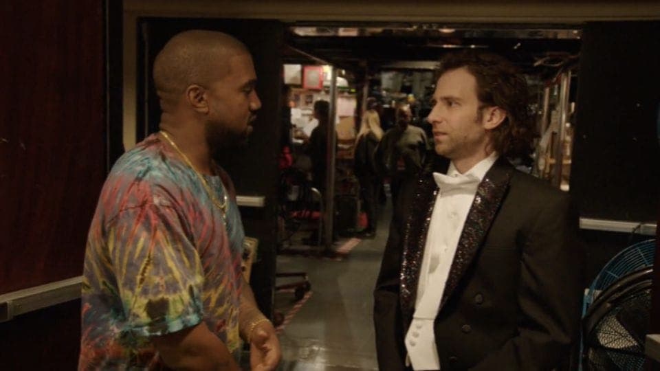 Watch Kanye West’s freestyle on Saturday Night Live