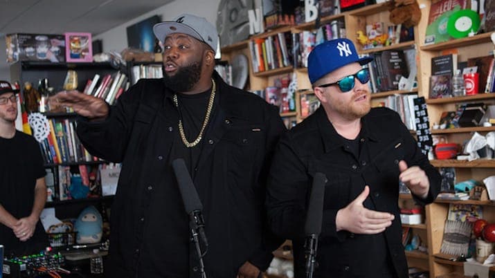 Watch Run the Jewels perform for NPR’s Tiny Desk Concerts