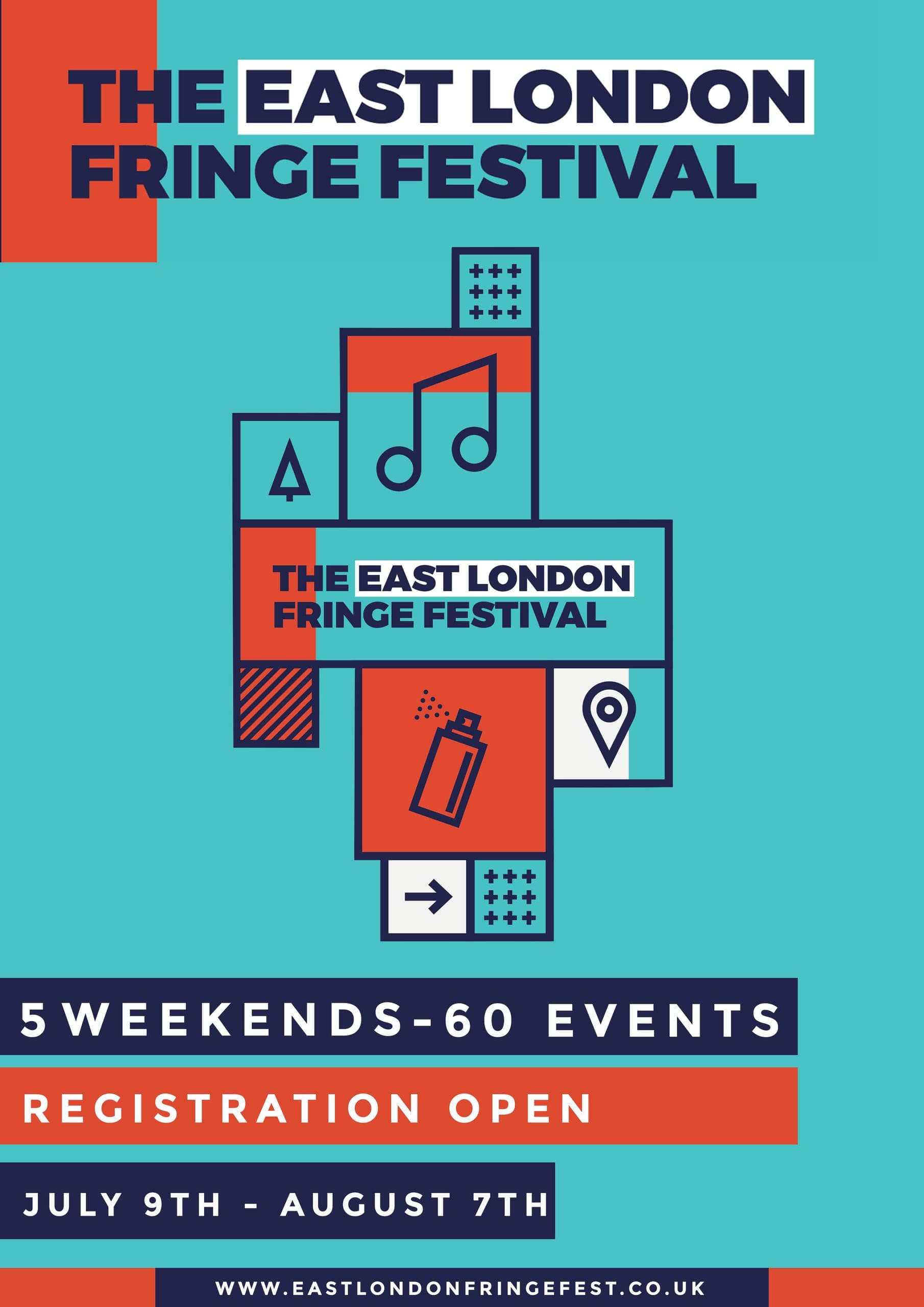 The East London Fringe Festival announces open-air parties with The Hydra and more