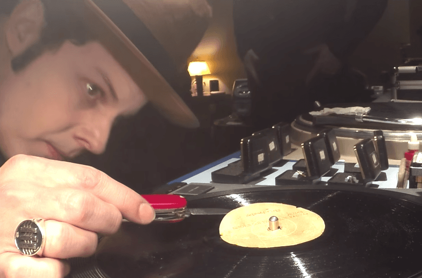 Watch Elvis Presley's first acetate recording being digitally transferred by Jack White
