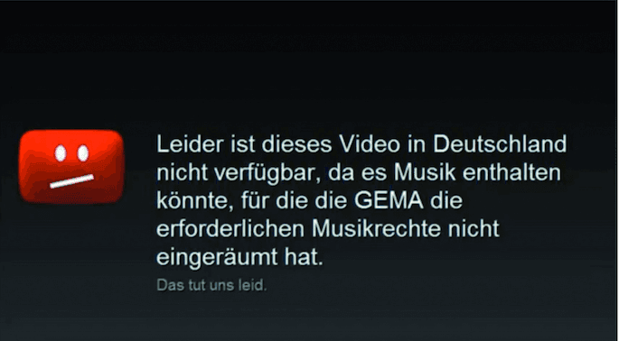 GEMA breaks off negotiations with YouTube as three-year copyright dispute continues