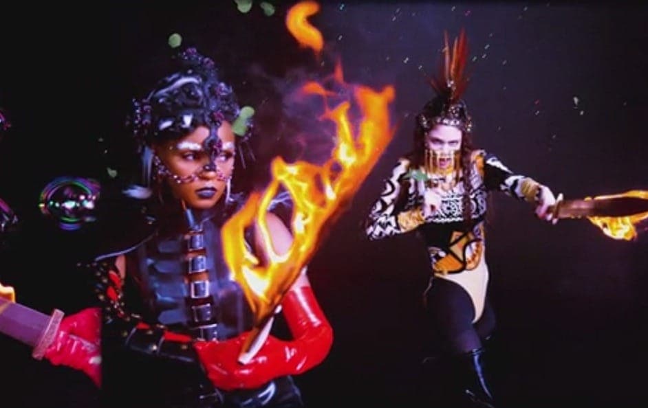 Grimes and Janelle Monáe unveil ridiculously epic ‘Venus Fly’ video