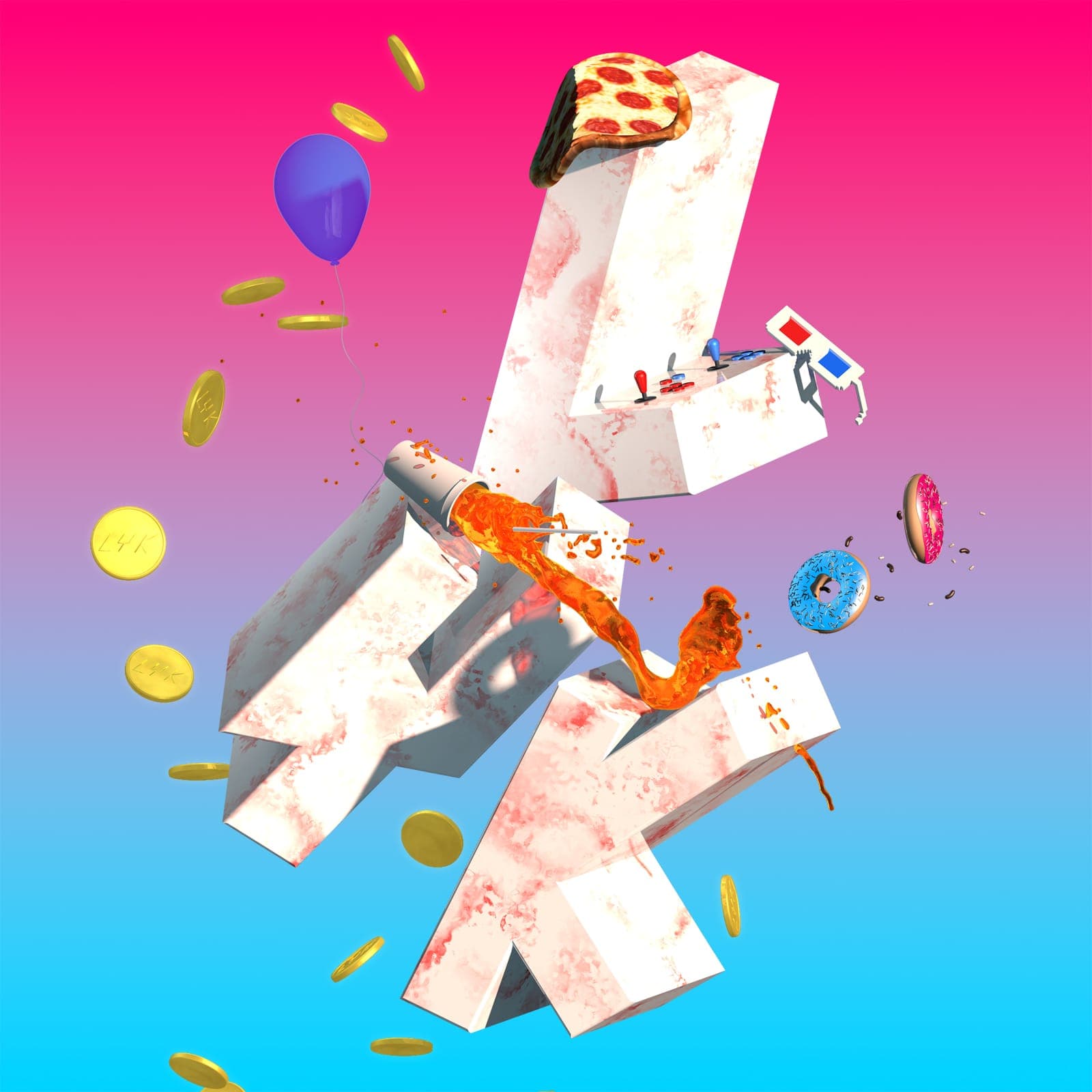 Druture and Ango team as LYK for hypercharged hip-hop hybrids — download their LEAK EP