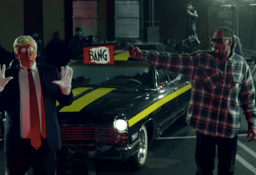 Watch Snoop Dogg in the new video for BadBadNotGood’s ‘Lavender’ featuring a Donald Trump clown