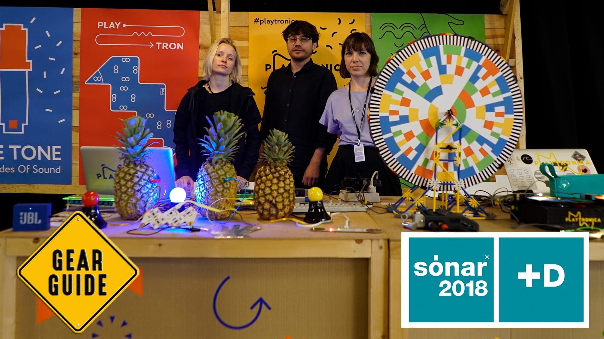 Sónar+D 2018: Playtronica shows us its quirky MIDI controllers