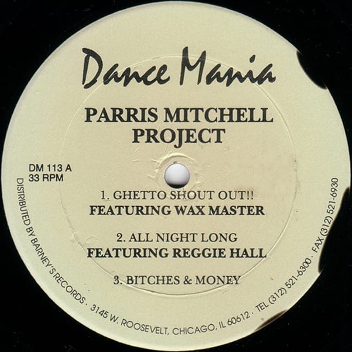 Parris Mitchell to kick off Dance Mania relaunch with Project 12″ reissue