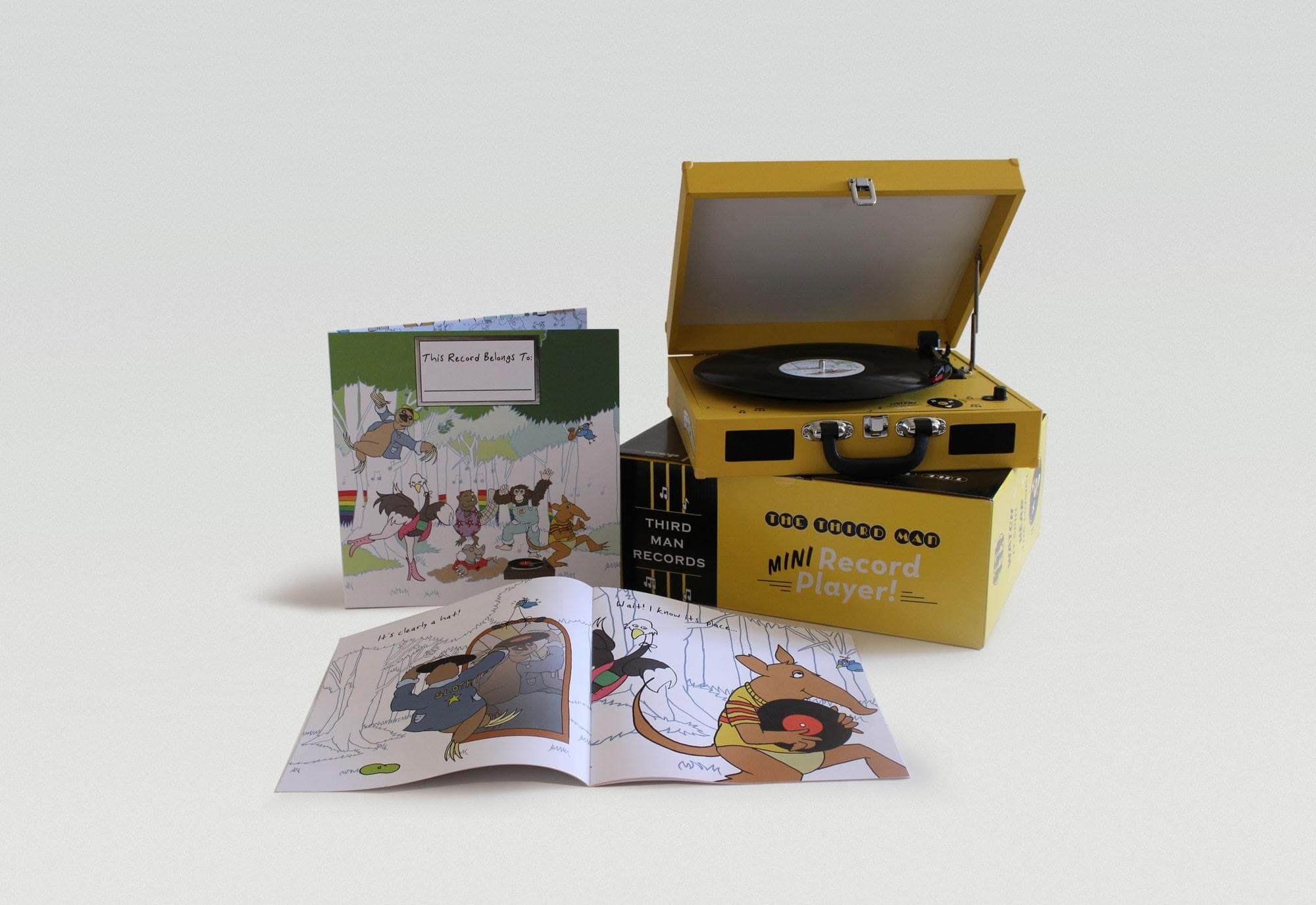 Third Man Records, Light In The Attic release turntable and compilation record designed for kids
