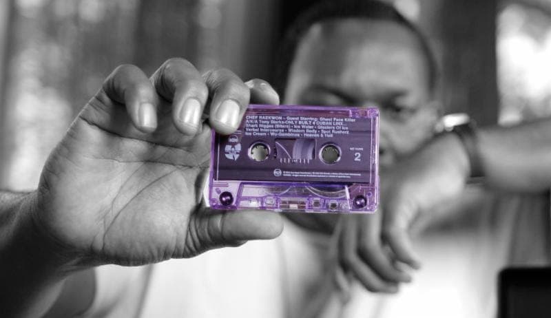 Get On Down team with Raekwon for Only Built 4 Cuban Linx purple tape reissue