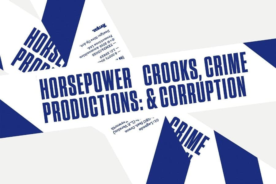Horsepower Productions announce fourth album Crooks, Crime & Corruption – hear the lead track
