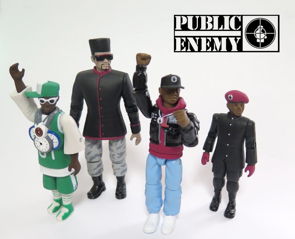 These Public Enemy action figures are perfect