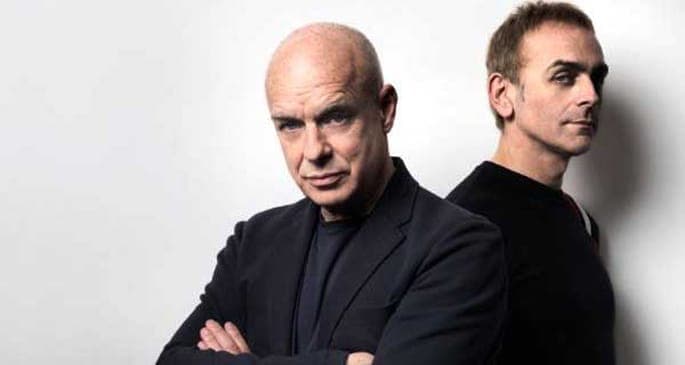 Hear Brian Eno and Karl Hyde’s chirpy new track ‘The Satellites’