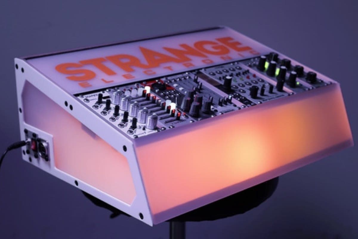 A light-up modular synth case is crowdfunding on Kickstarter