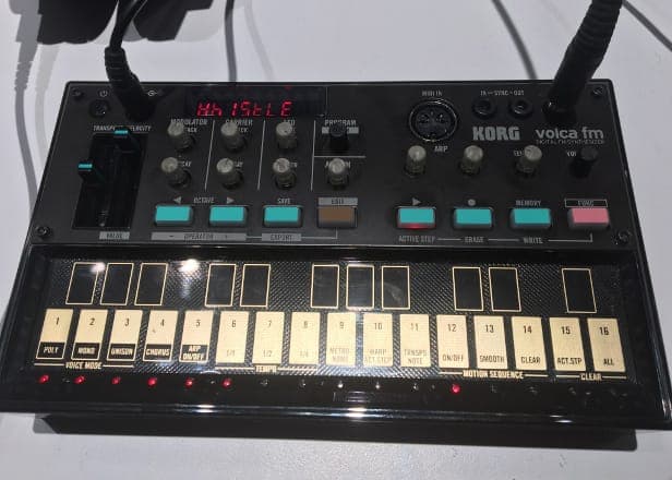 Korg reveals FM version of compact Volca synth
