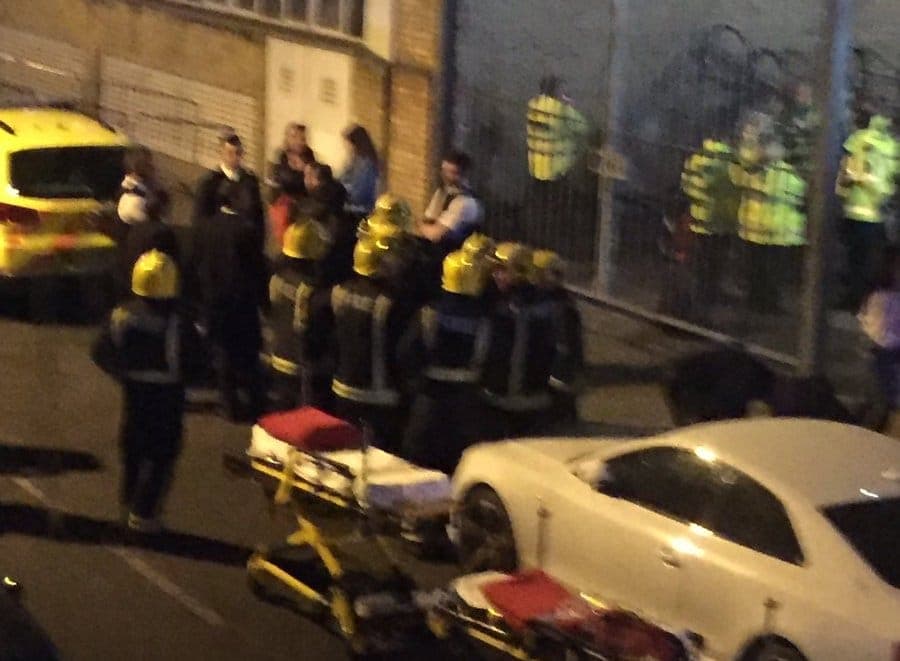 East London nightclub attack leaves a dozen injured with chemical burns