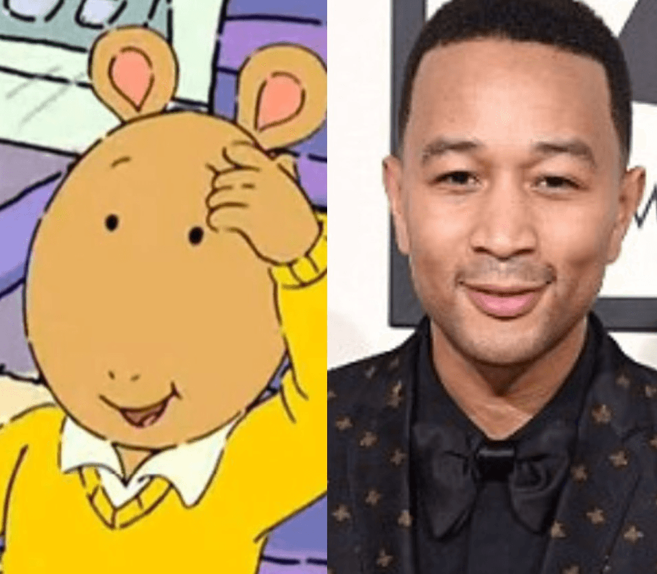 The internet thinks John Legend looks like cartoon favorite Arthur