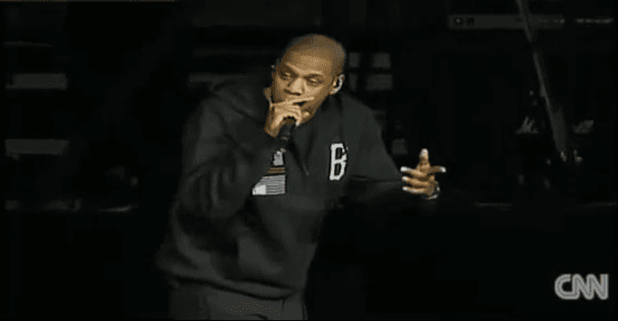 Watch Jay-Z perform a presidential election version of '99 Problems' at Obama rally