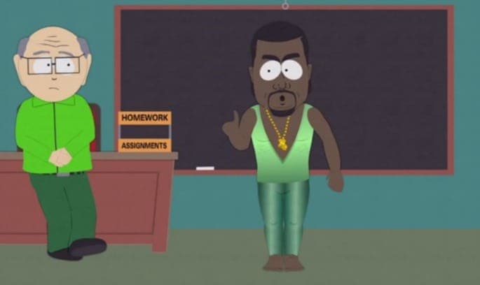 Kanye West returns to South Park as a “recovering gay fish” – watch the episode in full