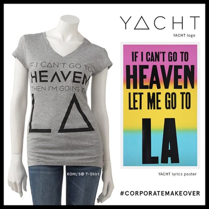 YACHT call out US department store Kohls for copyright infringement