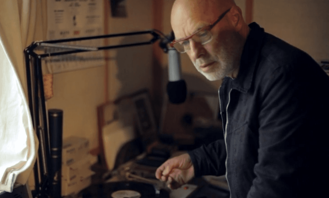 Watch Brian Eno explore the John Peel archive