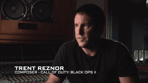 Go behind the scenes of Call of Duty: Black Ops 2 with Trent Reznor