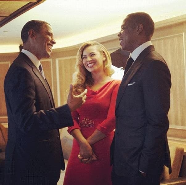 Jay-Z and Beyonce raise $4 million for Obama, who appears on Letterman