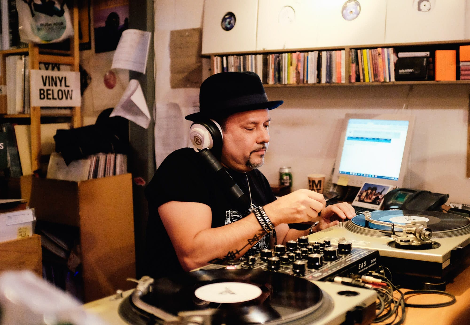 Watch Louie Vega’s packed Phonica Records in-store