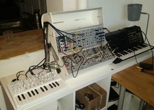 Make a modular synth case from a toilet roll holder with this IKEA hack