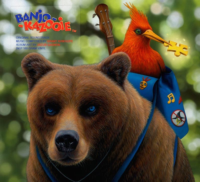 Rare team with iam8bit for Banjo Kazooie and Perfect Dark vinyl releases