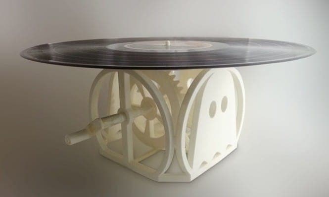 Someone has made an entirely 3D-printed, hand-cranked turntable – and it works