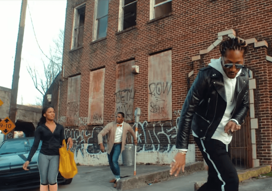 Future is a supervillain with a team of assassin girlfriends in the crazy 'Draco' video