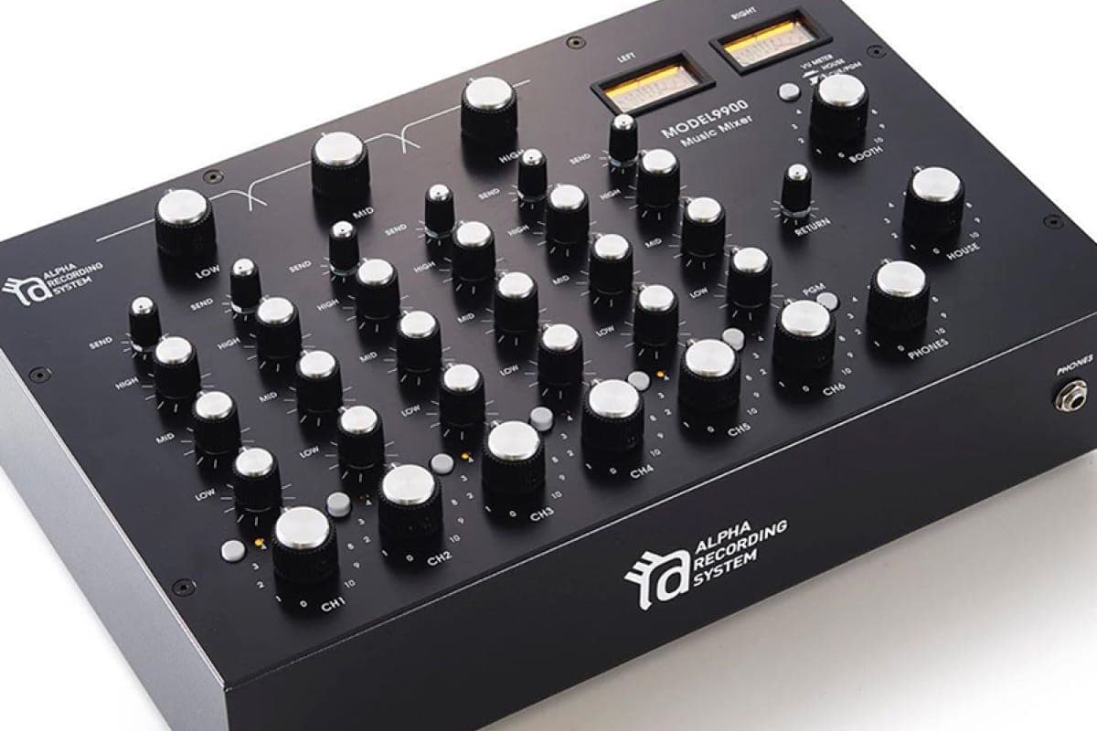 Alpha Recording System unveils handmade six-channel rotary mixer