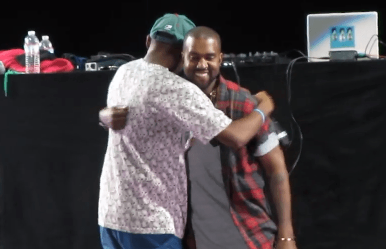 Kanye West joins Tyler, the Creator on stage at Odd Future Carnival – watch ‘New Slaves’ and ‘Late’