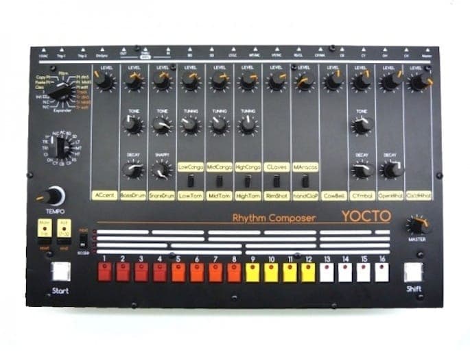 Build your own Roland TR-808 drum machine