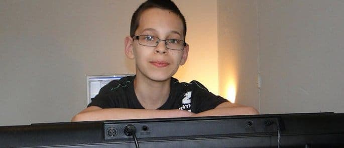 Synthax is making gorgeous synthesiser music, and has his debut album out this month. He's 14.